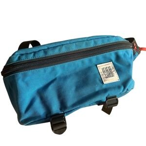 Topo Designs Teal Belt Bag - Compact Men's Hip Pack